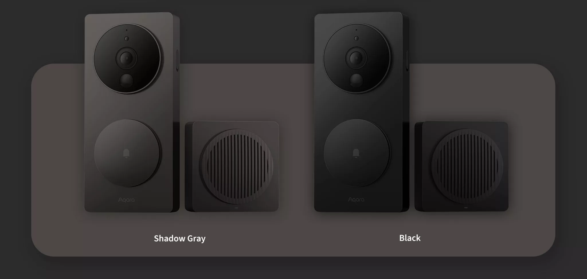 The Aqara G4 comes in two different colour finishes.