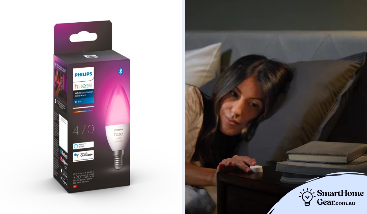 Smart Switch and Smart Bulb as a bedside lamp