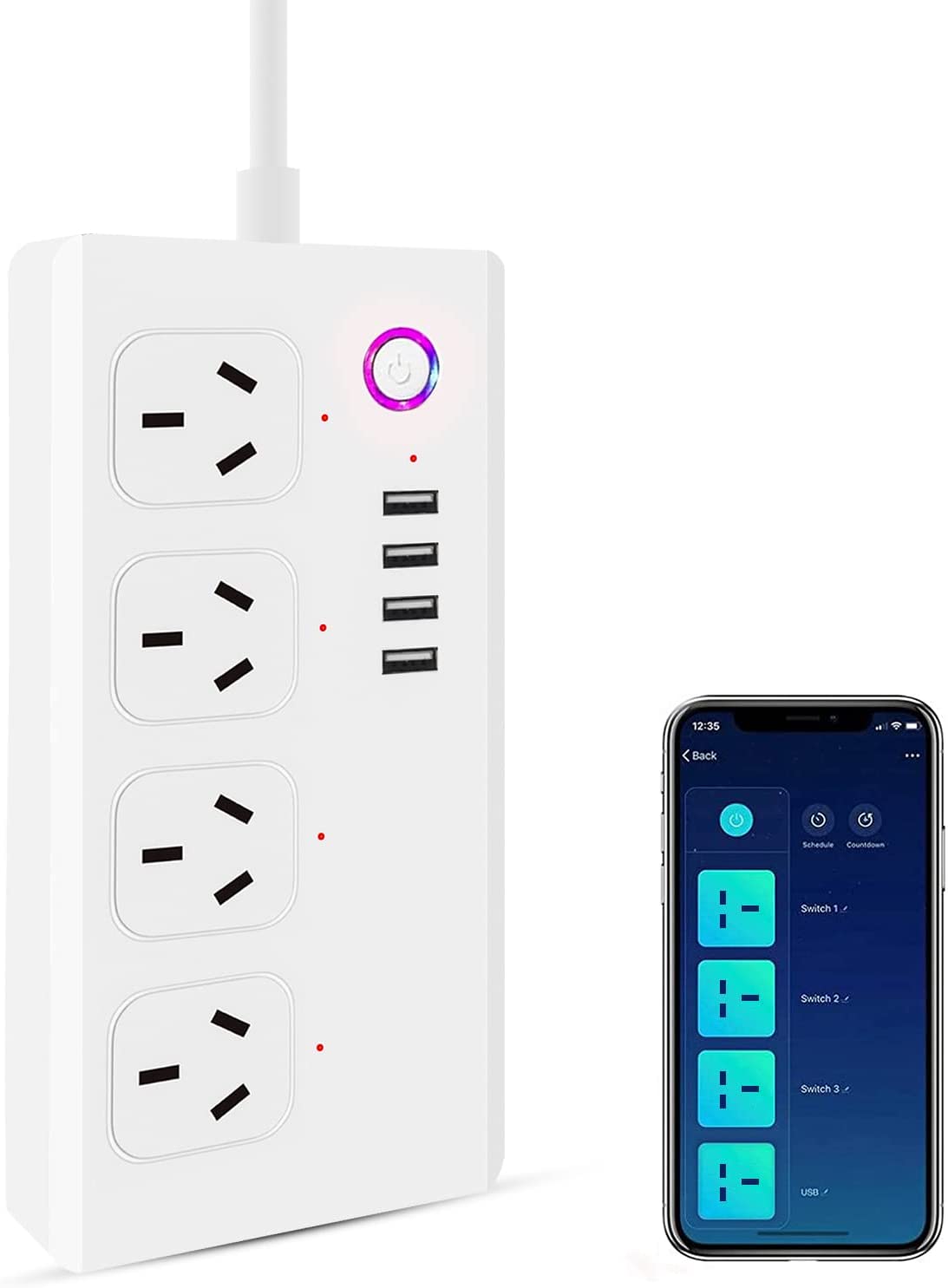 Jinvoo Zigbee Power Board