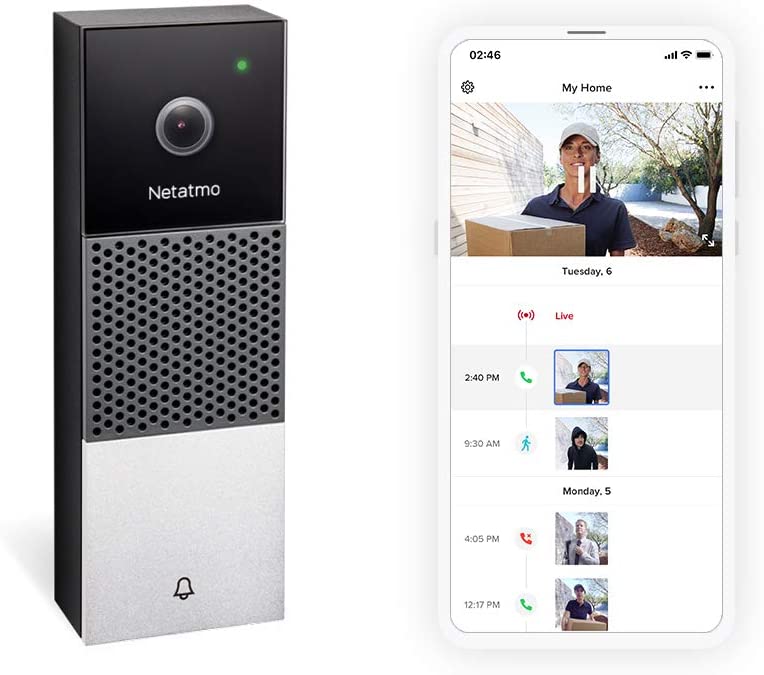 Netatmo Smart Video Doorbell doesn't work with HomeKit secure video