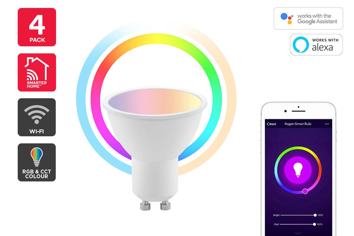 GU10 Smart Bulbs from Kogan