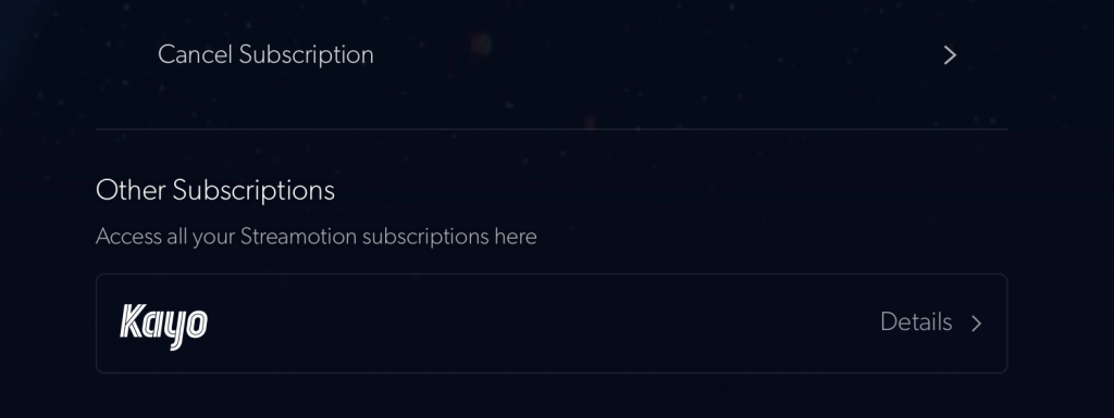 How to cancel your Streamotion subscription