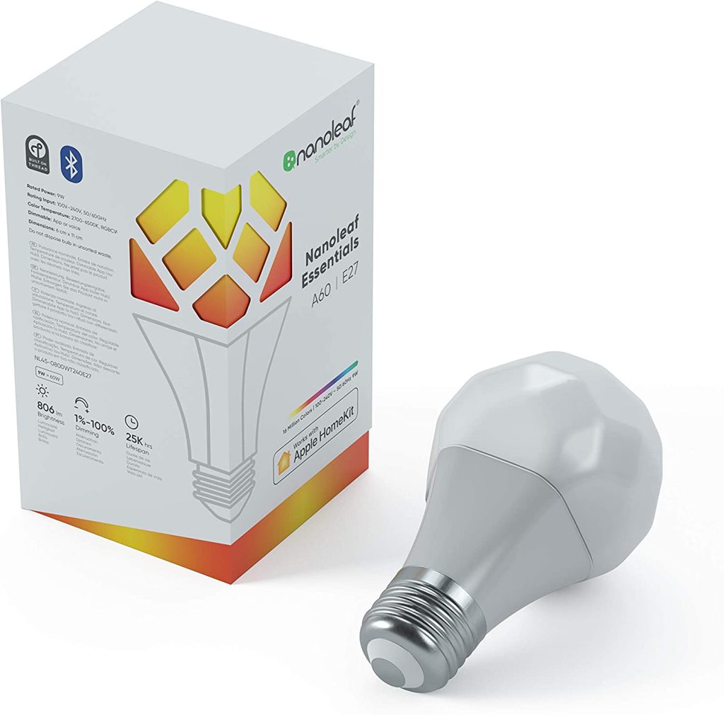 Nanoleaf Essentials Thread Enabled Smart Bulb