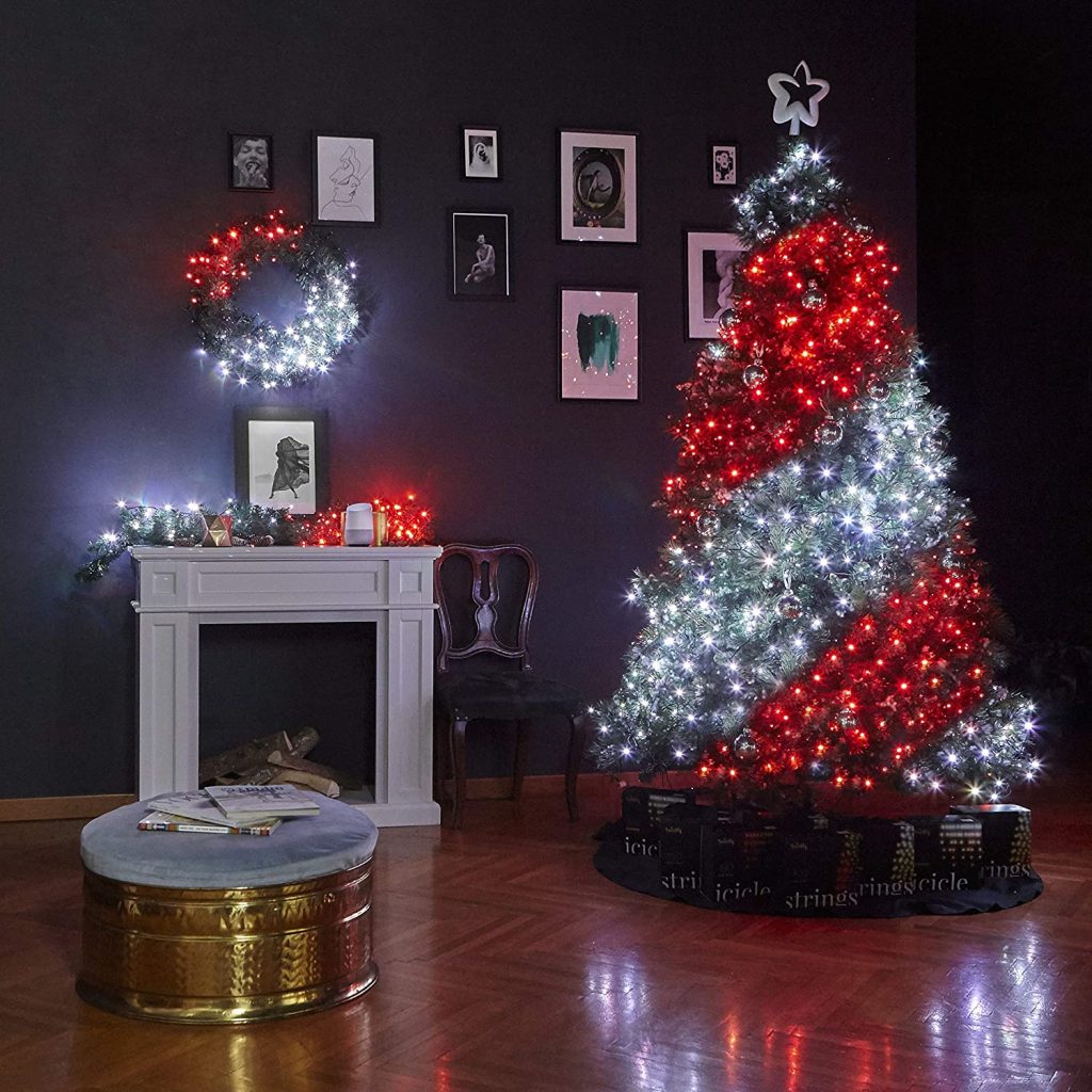 Create impressive lighting effects using the Twinkly smart Christmas lights