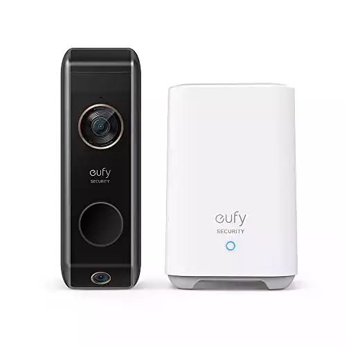 Eufy Video Dual CAM 2K DOORBELL (Battery) with HOMEBASE 2